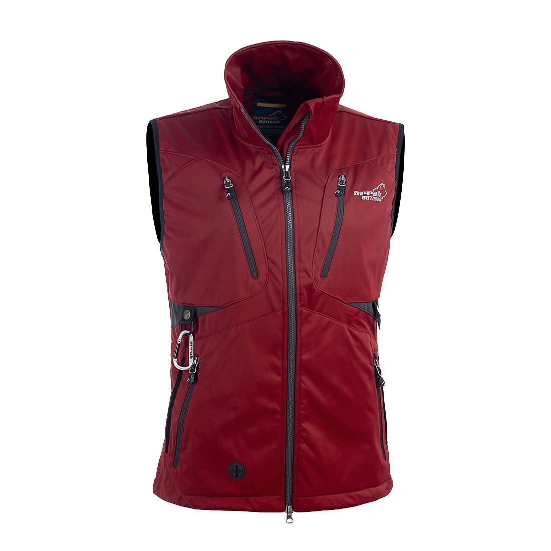 Arrak Outdoor Acadia Vest Women - Dark Red