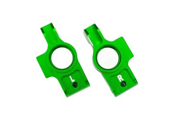 Traxxas Hjulkonsoll Alu Grön (Par) 4-Tec