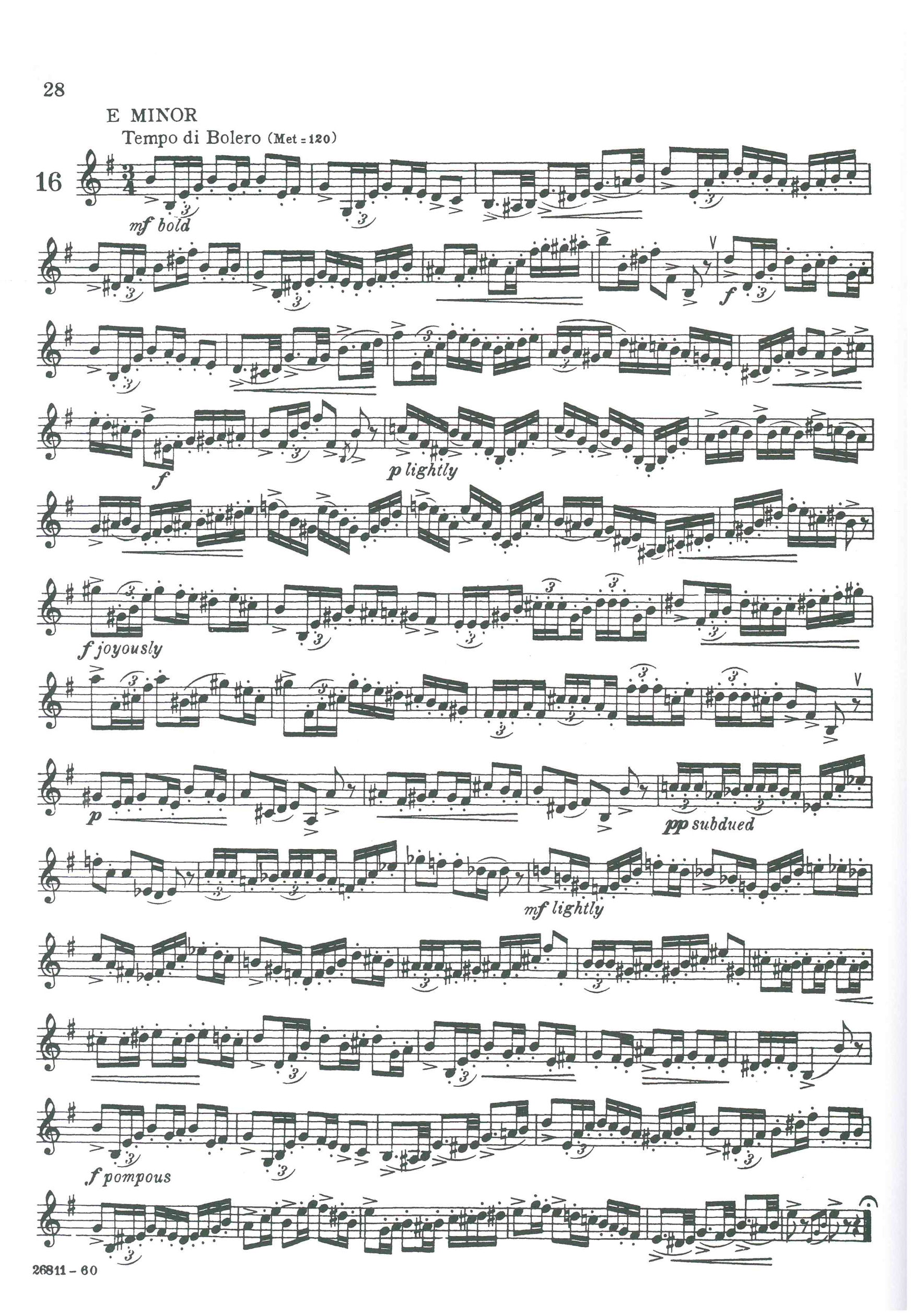 Herbert L. Clarke, Characteristic Studies - 2
