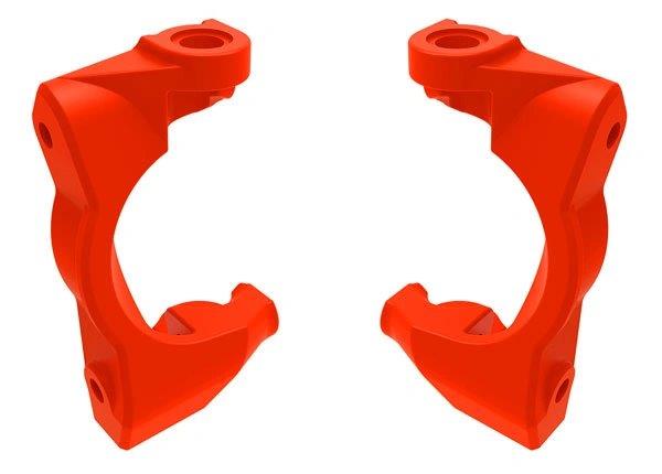 Traxxas Styrspindelhållare (Caster Block) Röd (Par) Mini Maxx/XRT