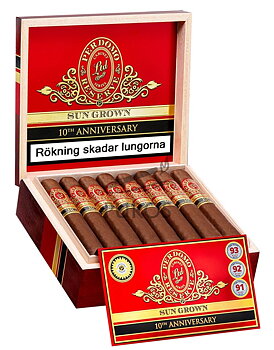 Perdomo Reserve 10th Anniversary Sungrown Robusto Cigarrlåda 25-pack
