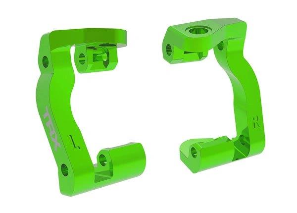Traxxas Styrspindelhållare (Caster Block) Grön Grå (Par) Mini Maxx