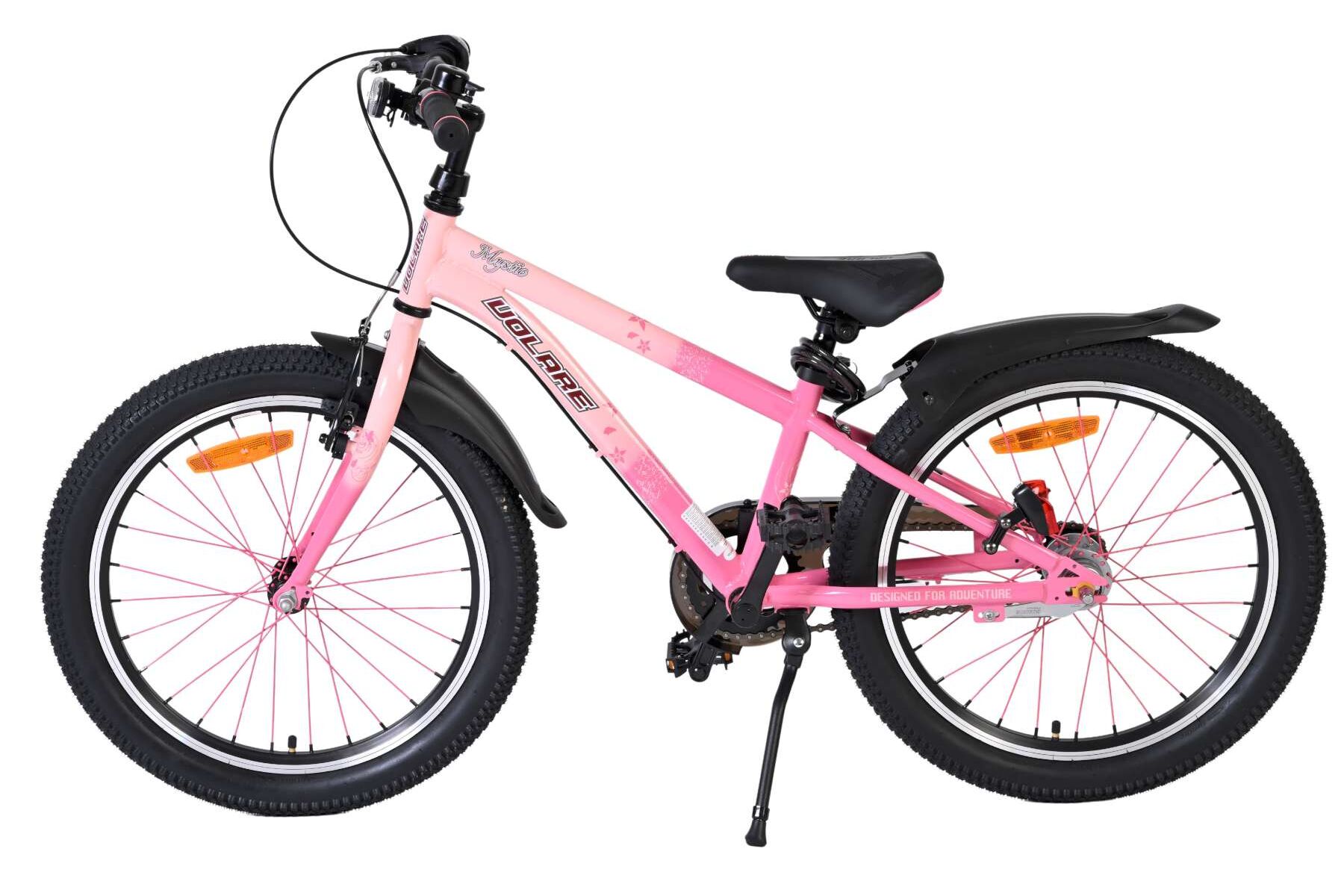 Barncykel Volare Mystic 20 tum – 3 växlar Rosa för barn 6–8 år - 2