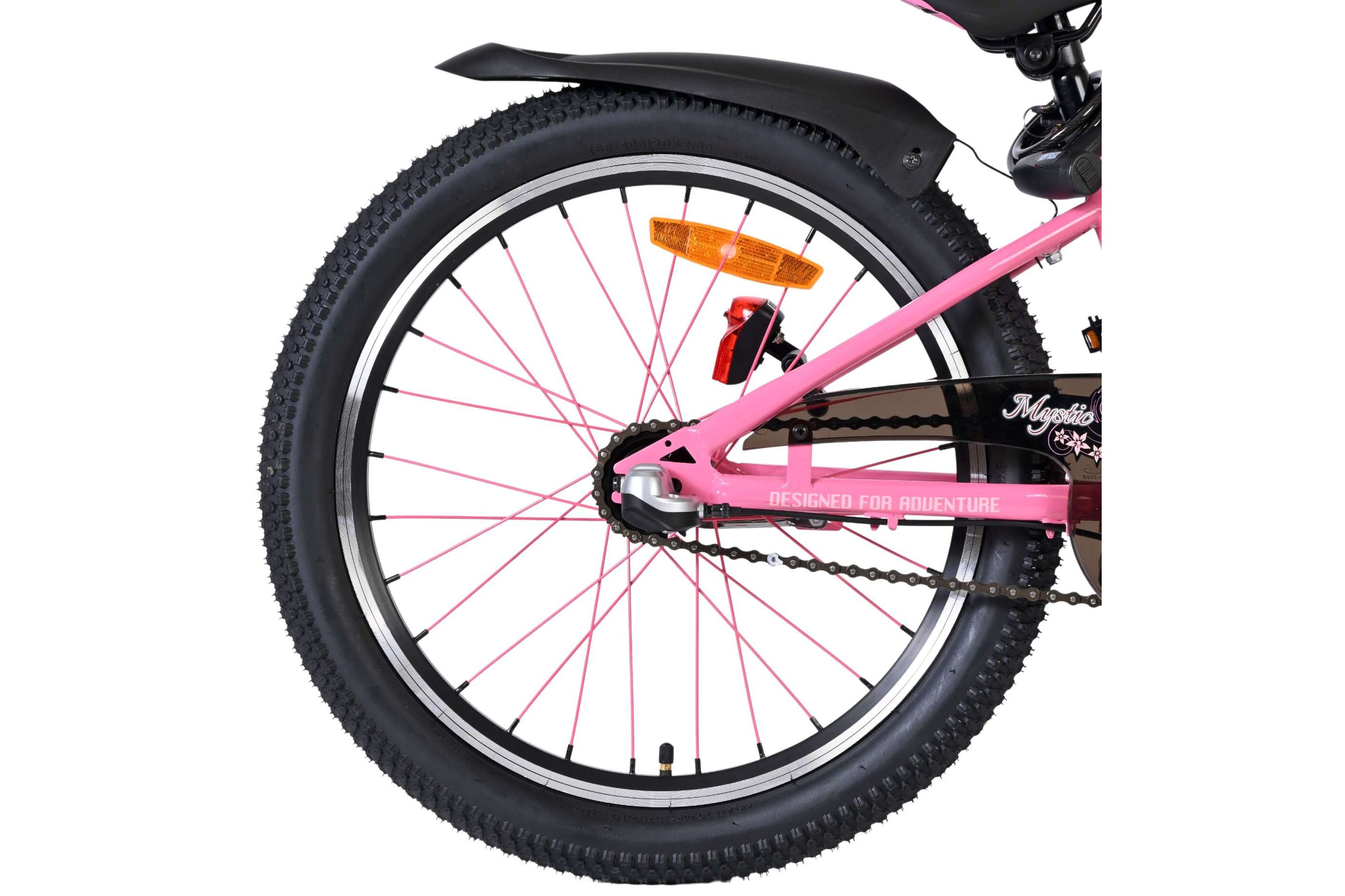 Barncykel Volare Mystic 20 tum – 3 växlar Rosa för barn 6–8 år - 3