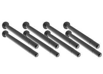 Traxxas Bärarmsaxlar Yttre Härdade Set Mini Maxx/XRT