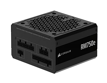 Corsair RM750e (2025) 750W, 80+ Gold, ATX 3.1, PCIe 5.0 12VHPWR, fullt modulär nätaggregat, Garanti: 7 år