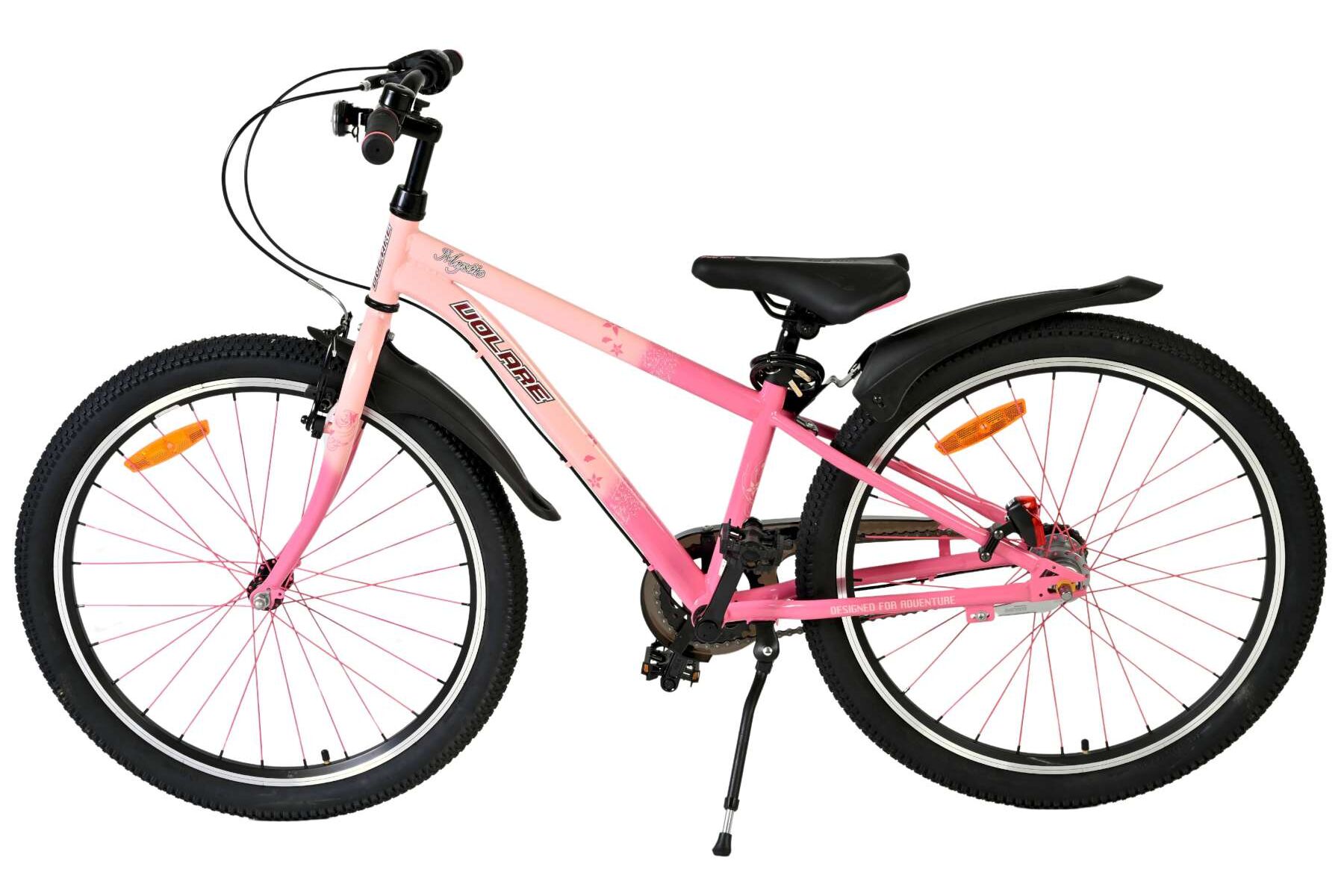 Barncykel Volare Mystic 24 tum – 3 växlar Rosa för barn 8–10 år - 2