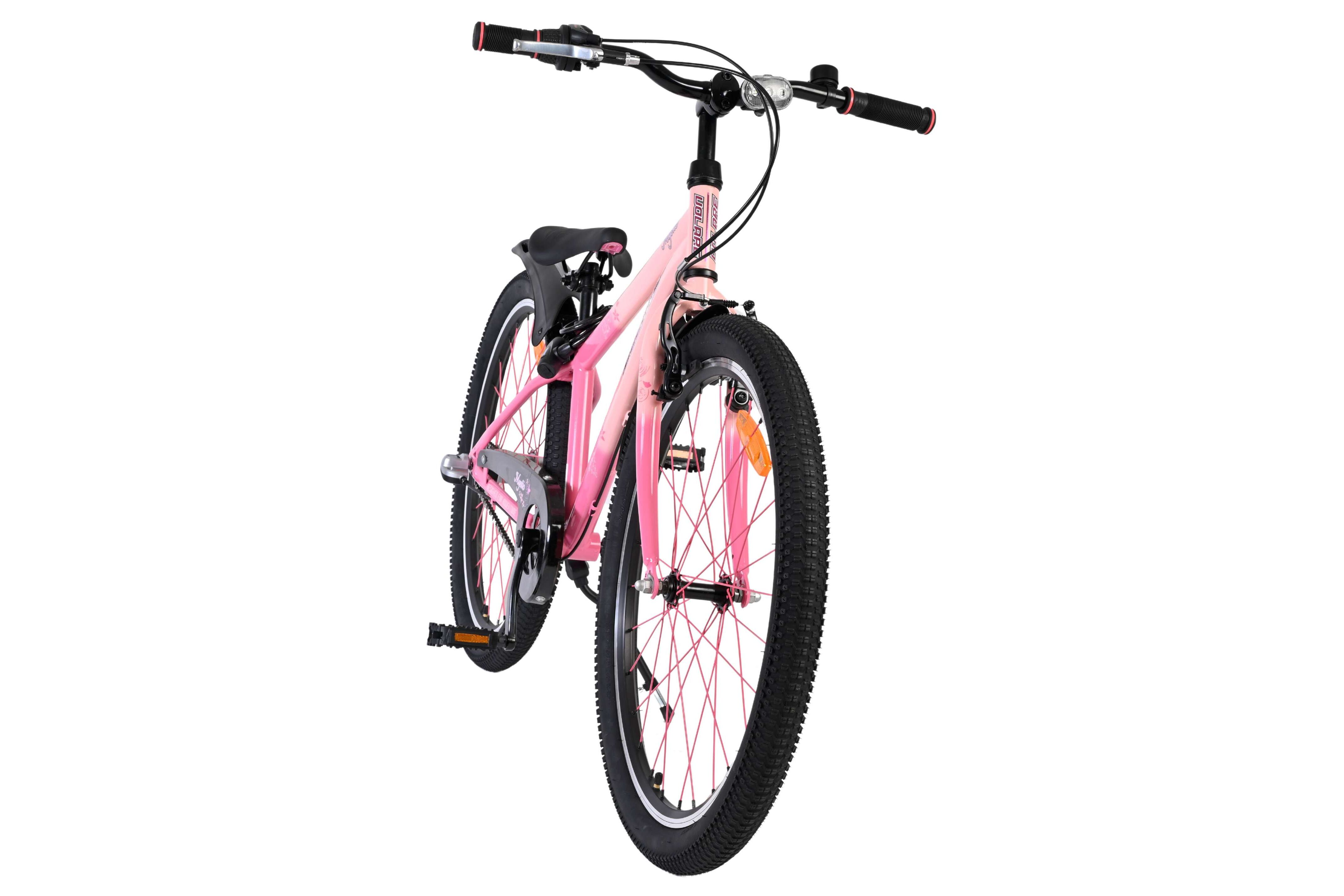 Barncykel Volare Mystic 24 tum – 3 växlar Rosa för barn 8–10 år - 8