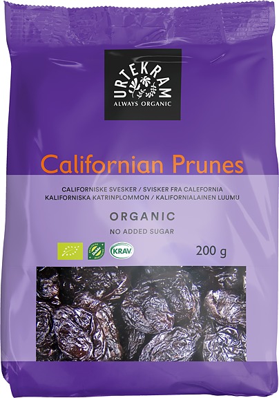 Katrinplommon 200g Calif., Urtekram