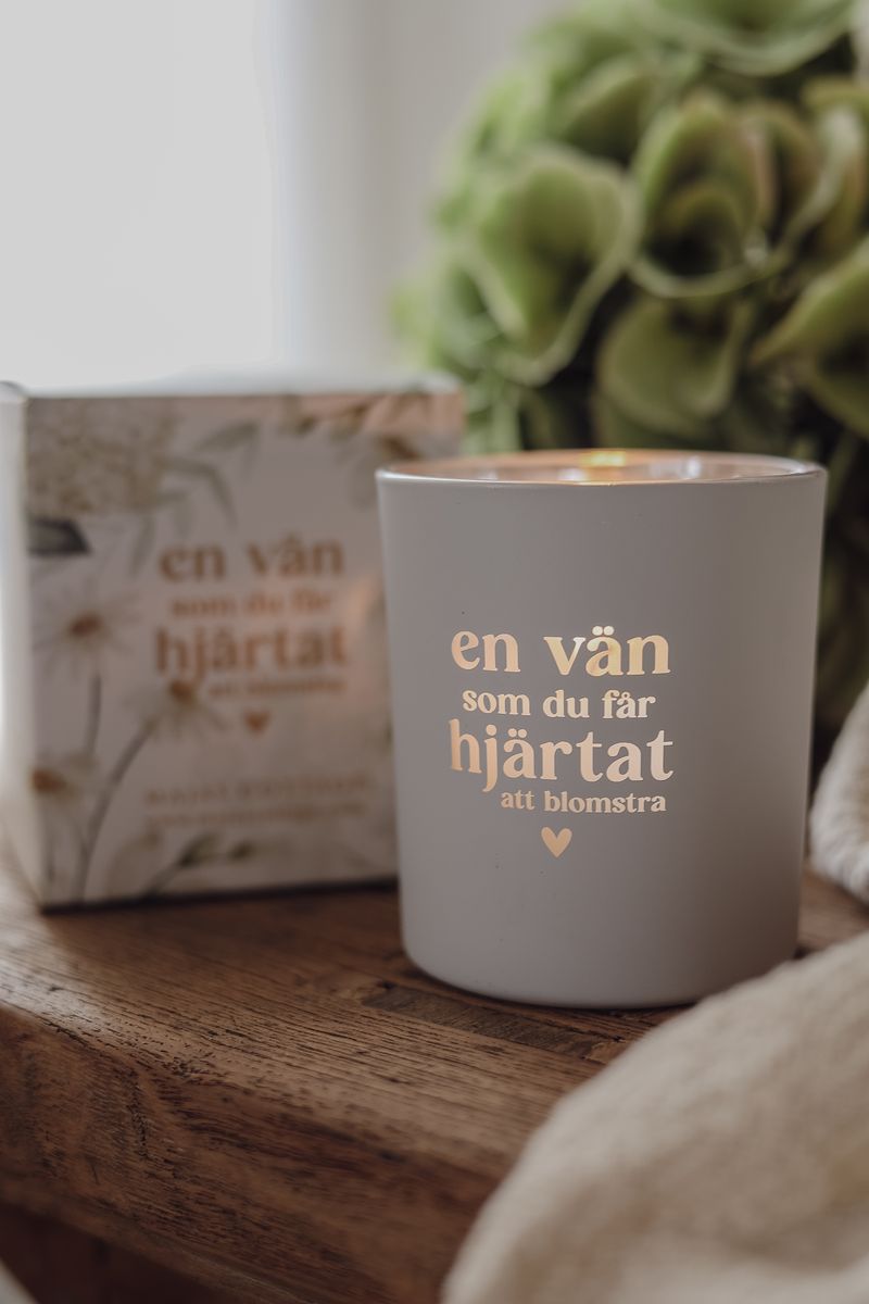 Maja Lykta - En vän som du får hjärtat att blomstra + Gåvobox - 2