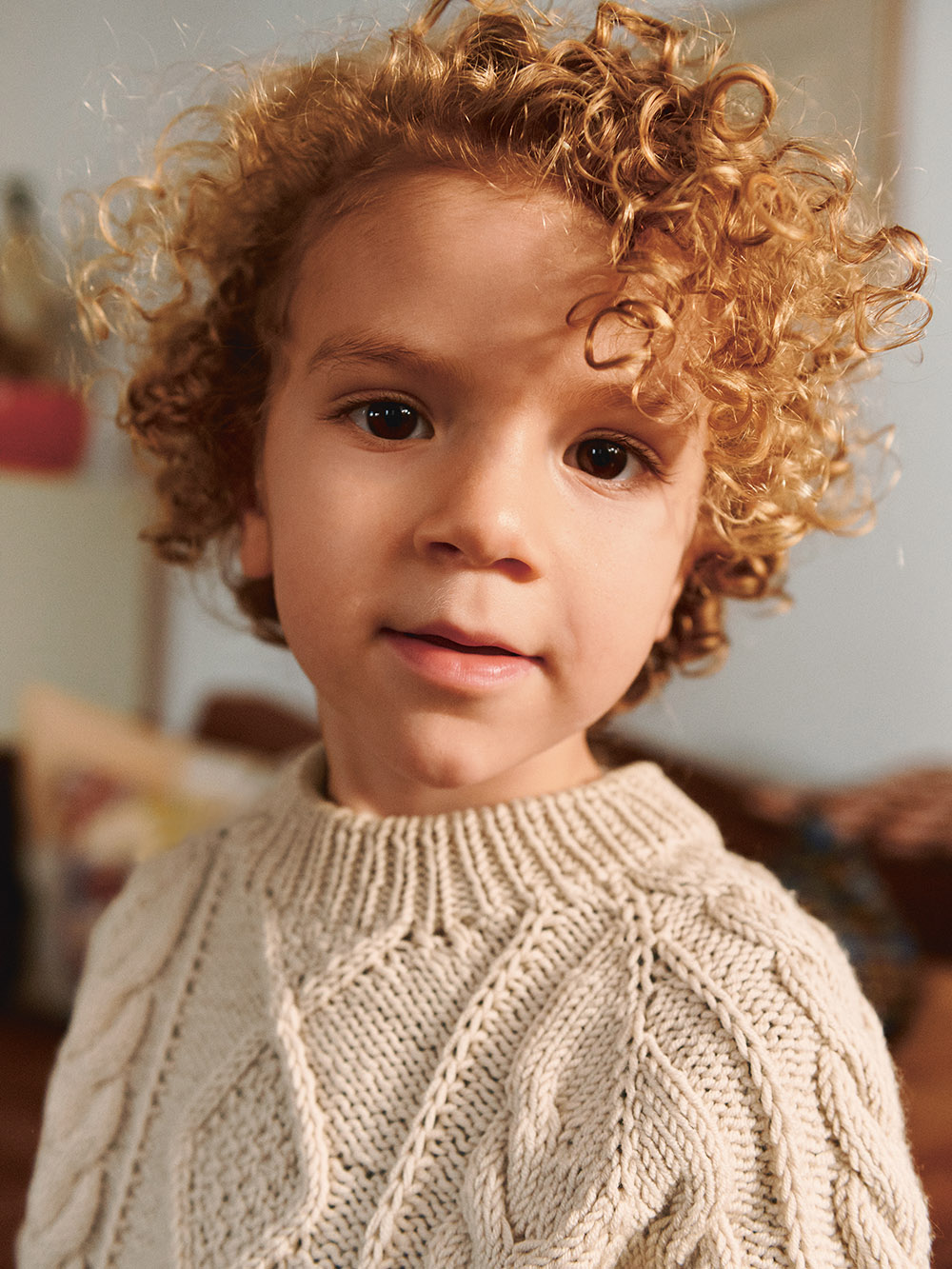 Sandnes Nilo Sweater Junior 2601_001 (2-14 år) (17 m flätstick st 4) - 7