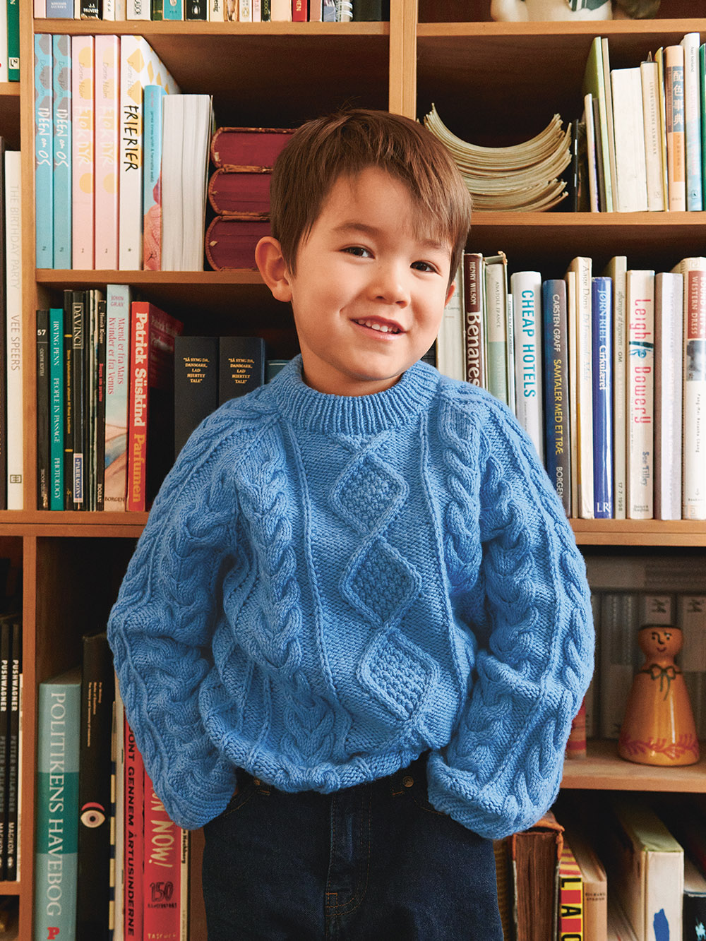 Sandnes Nilo Sweater Junior 2601_001 (2-14 år) (17 m flätstick st 4) - 12