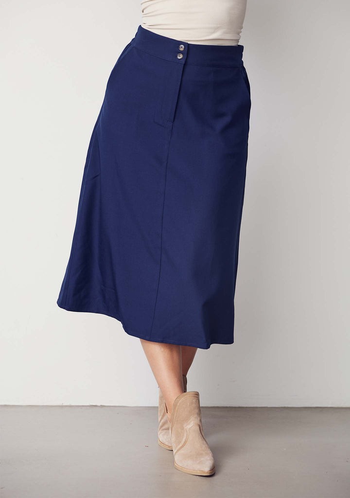 Liona Skirt - Navy - Isay