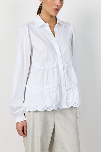 Leveté Room - Isla Solid 135 Shirt White