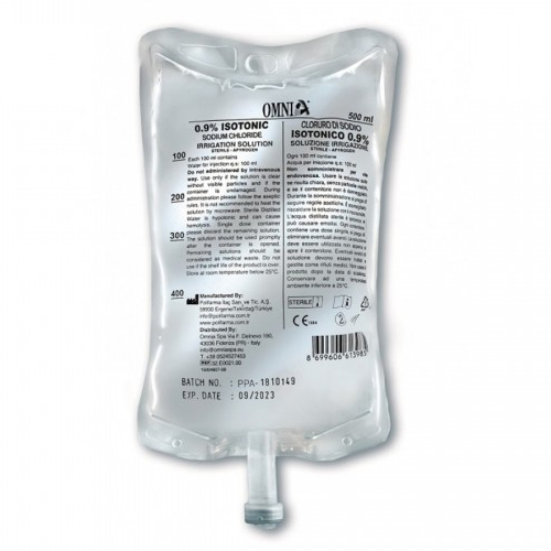 Omnia Natriumklorid Nacl 0,9%, 15x500ml