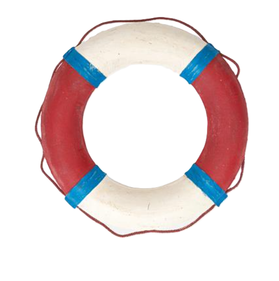 Livboj Röd / Vit / Blå