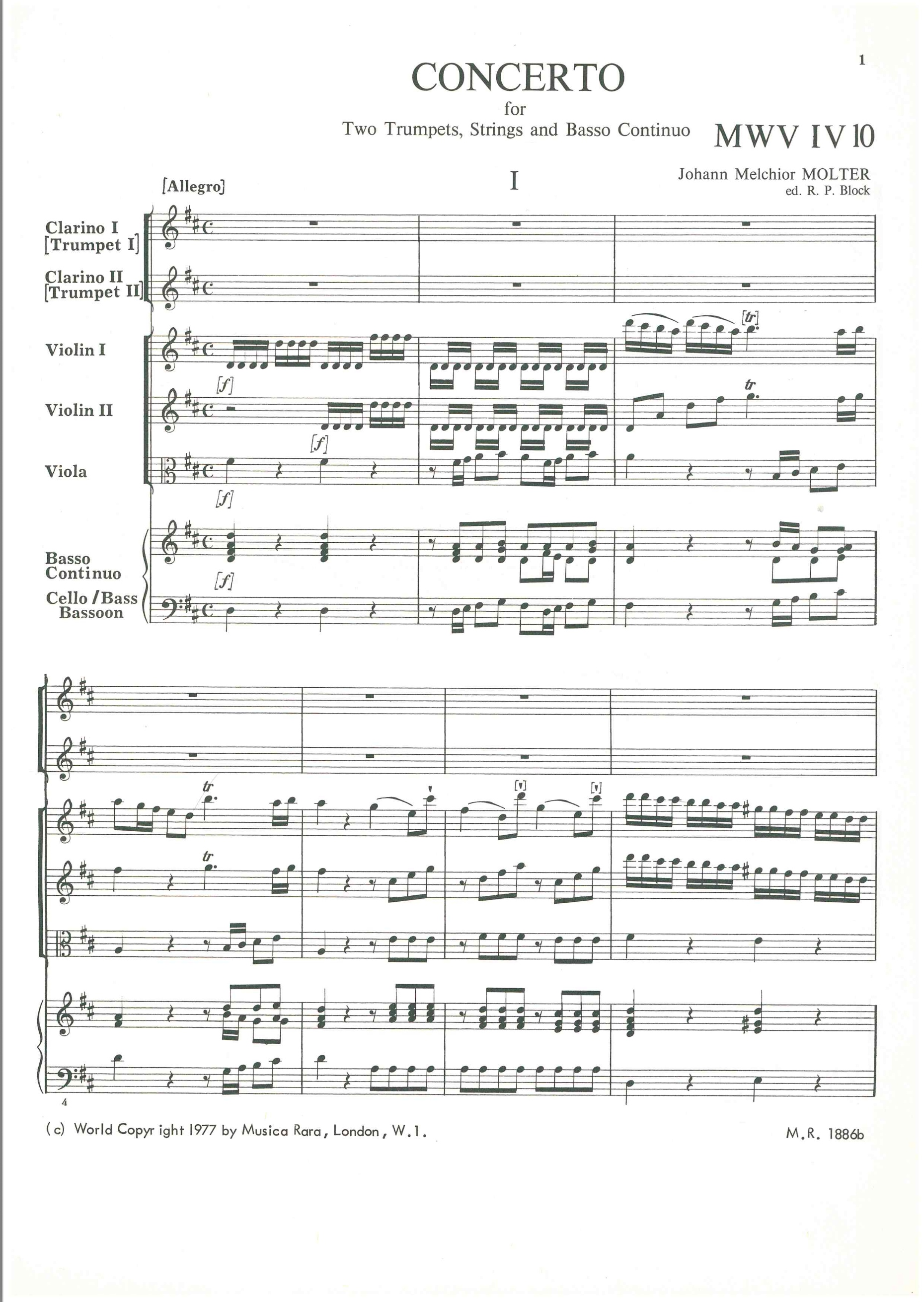 Molter - Concerto - 2