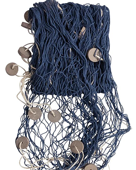 Nät mariblå  170x170cm