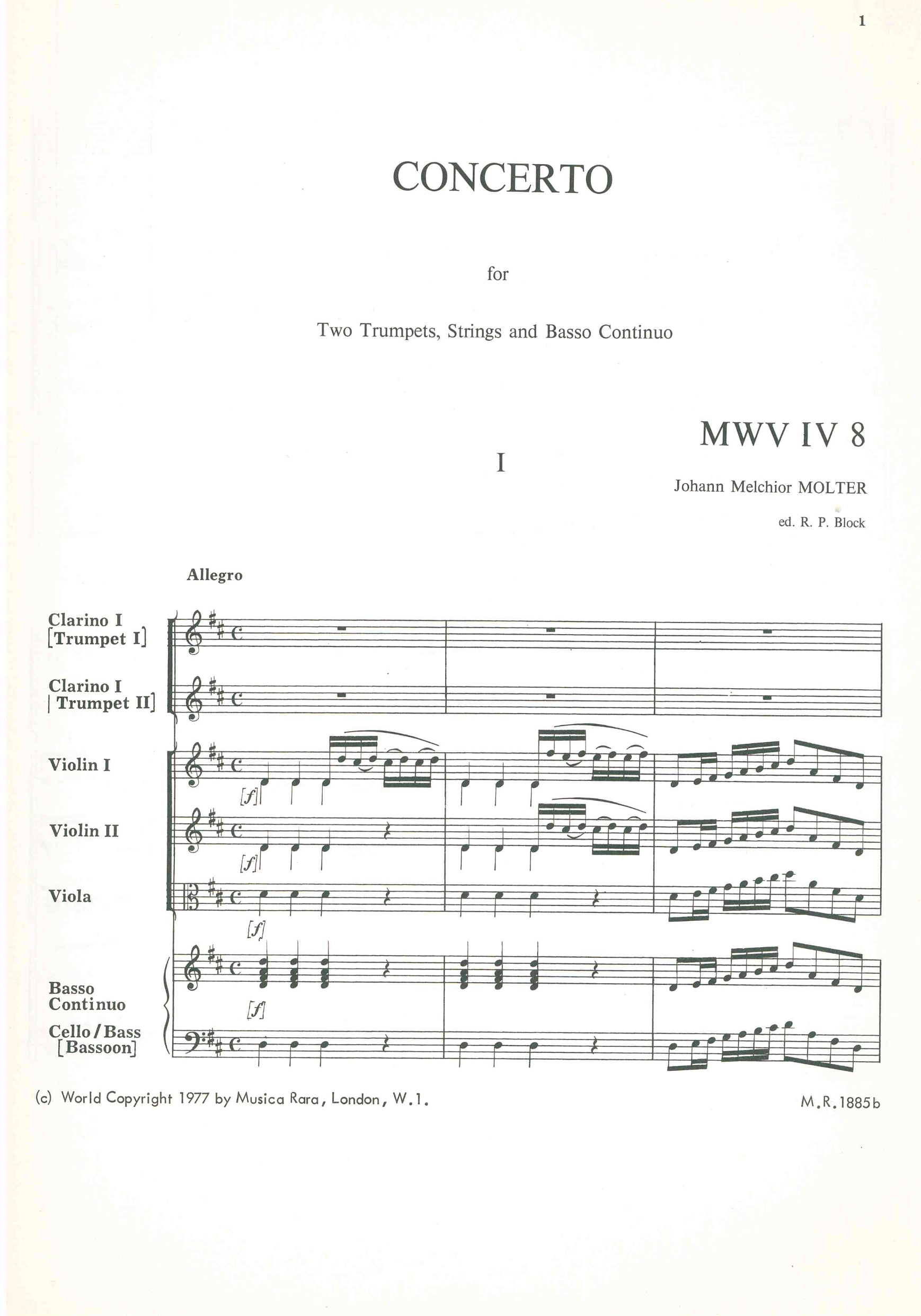 Molter - Concerto - 2