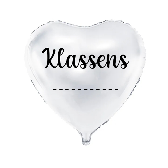 Ballong med text "Klassens.. " och valfritt ord 