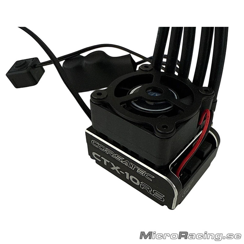 CORSATEC - Race Pro Brushless ESC, 220A, 1/10 Off Road - Black Edition
