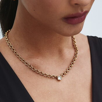 Edblad Ocean halsband guld