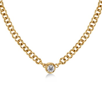 Edblad Ocean halsband guld