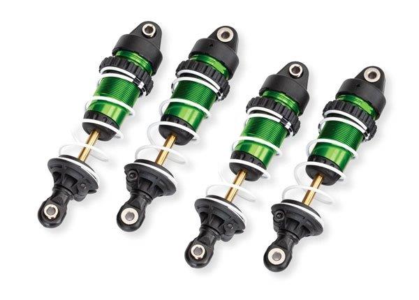 Traxxas Stötdämpare GTR Long Komplett Grön (4)