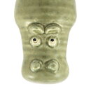 Lisa Larson (Large Zoo 1965) Honest Hippo (Green) 18/9 cm (2)