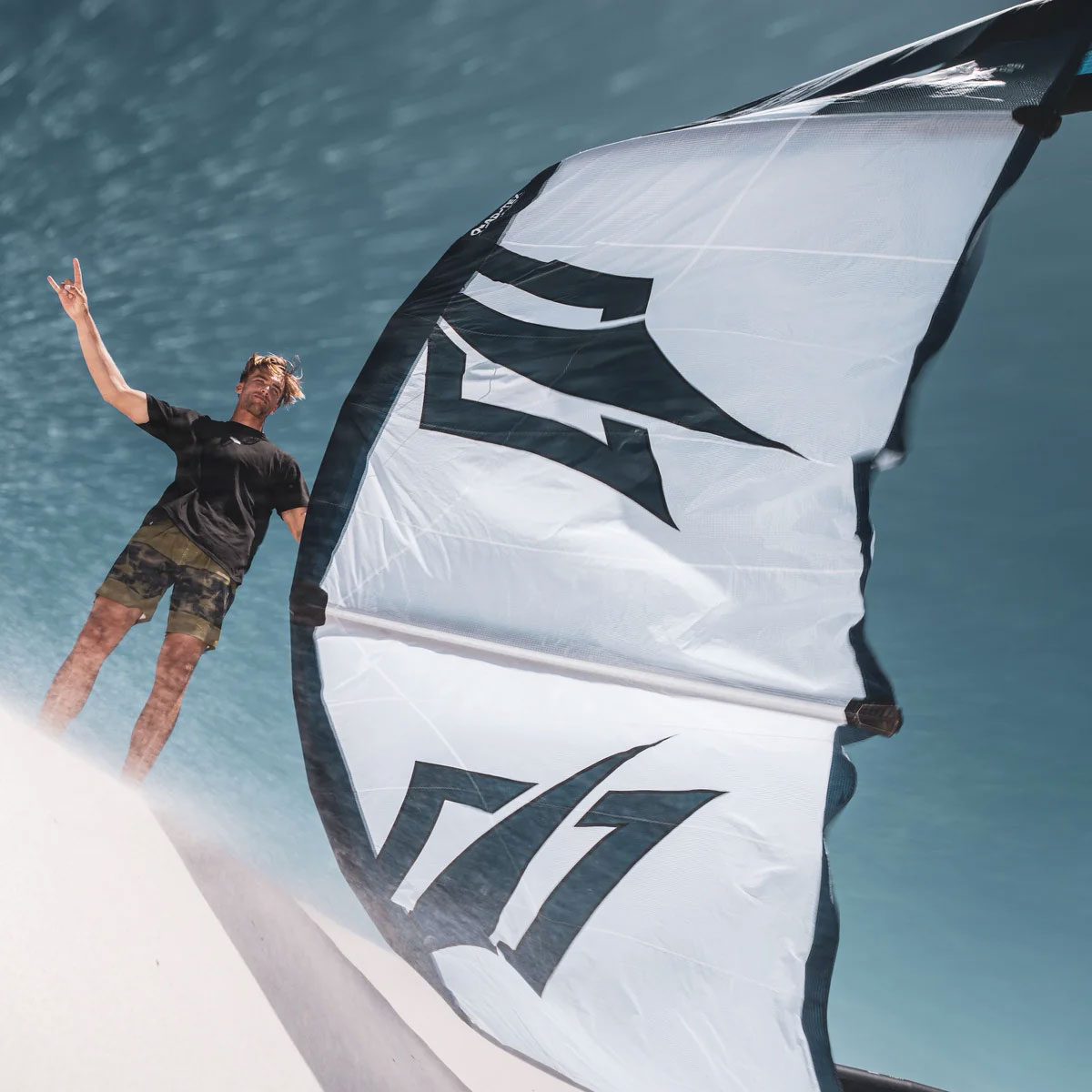Jason van der Spuy Joins Team Naish