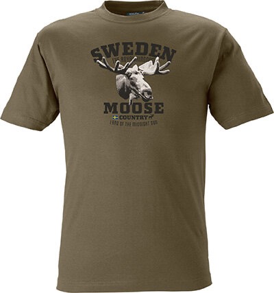 T-Shirt Sweden Moose Country