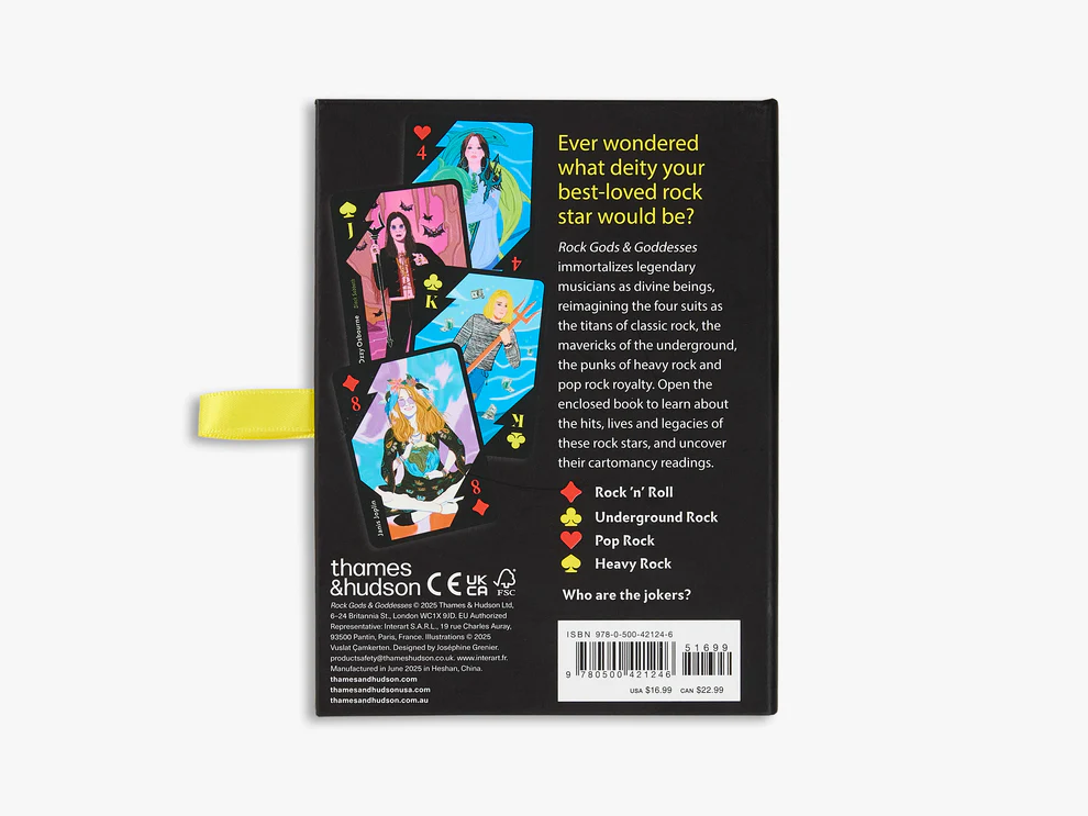 Rock Gods & Goddesses, book and playing cards - 3