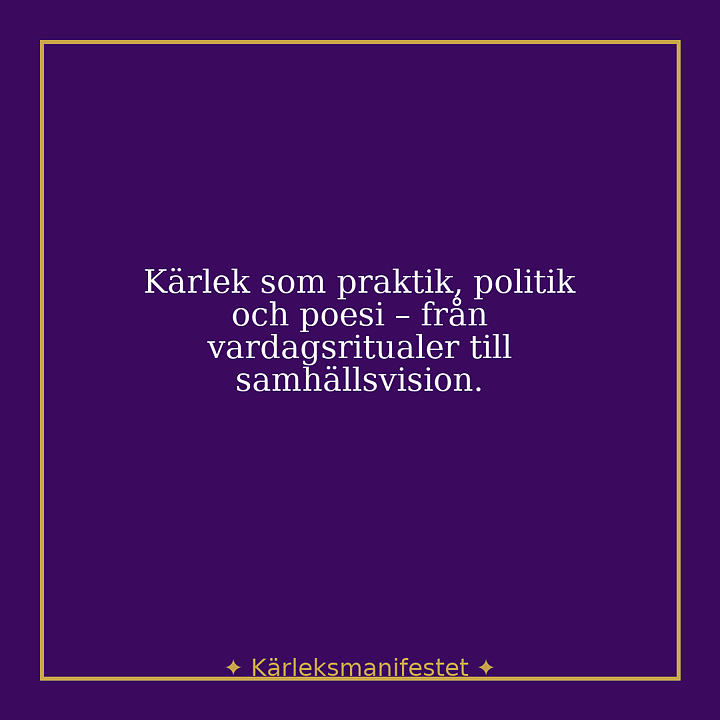 Kärleksmanifestet