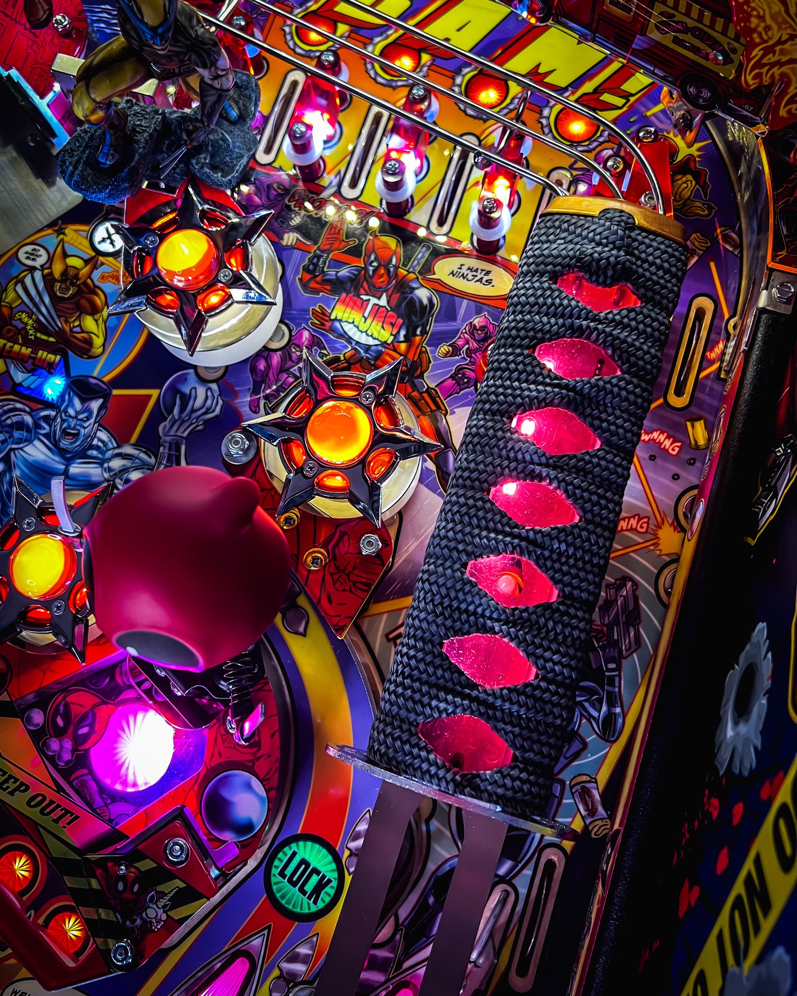 Masters of Pinball - Katana Handle (GOLD) - LIMITED SUPPLY!