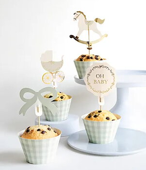 Cake picks - Baby Shower Mix