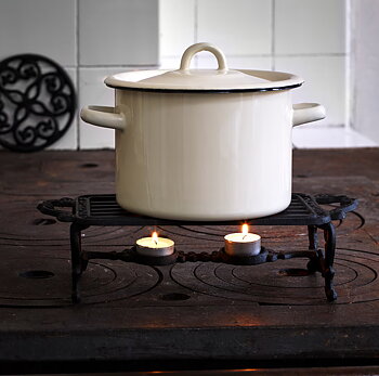 Grytunderlägg Rektangulär Järn