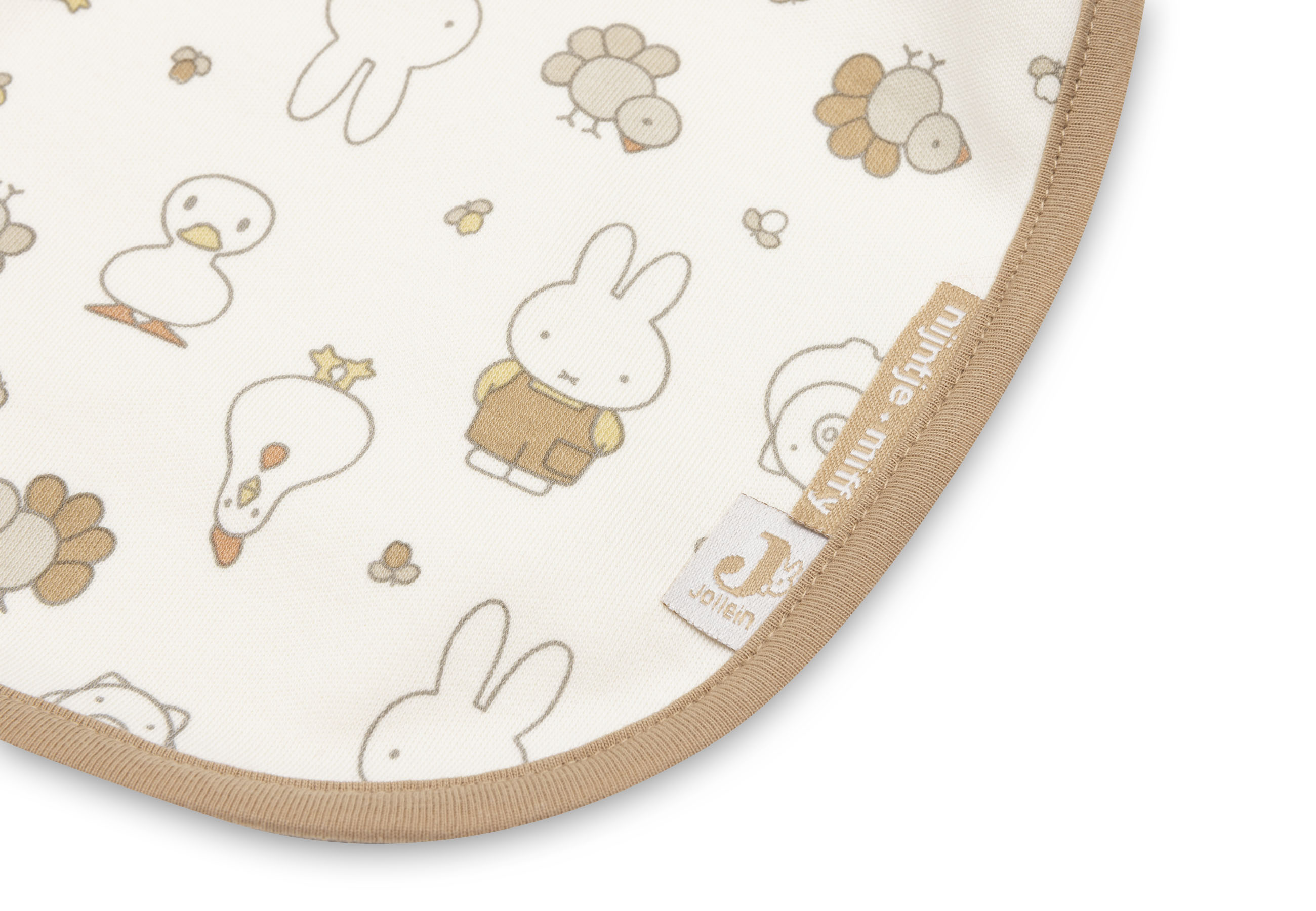 Jollein Bandan Bib Jersey Vattentät Miffy Family Farm (5pack)						 - 8