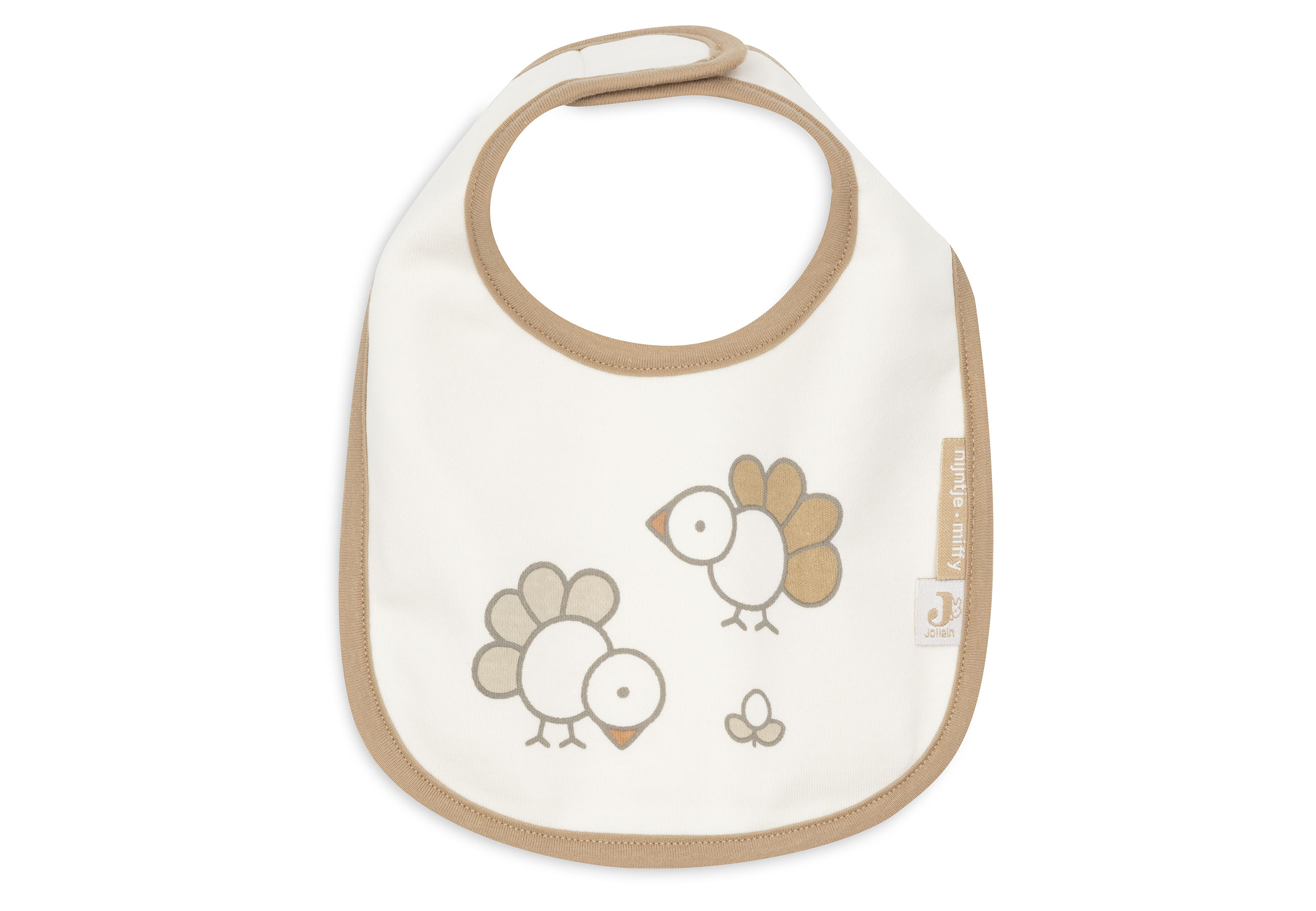 Jollein Bandan Bib Jersey Vattentät Miffy Family Farm (5pack)						 - 6