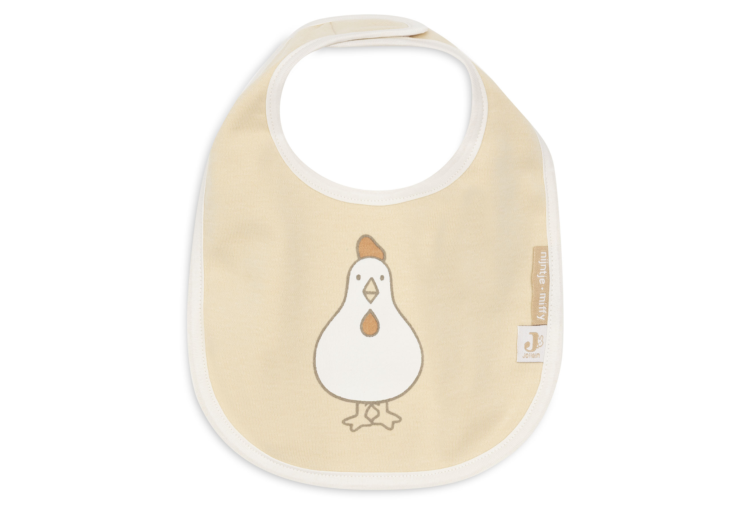 Jollein Bandan Bib Jersey Vattentät Miffy Family Farm (5pack)						 - 3