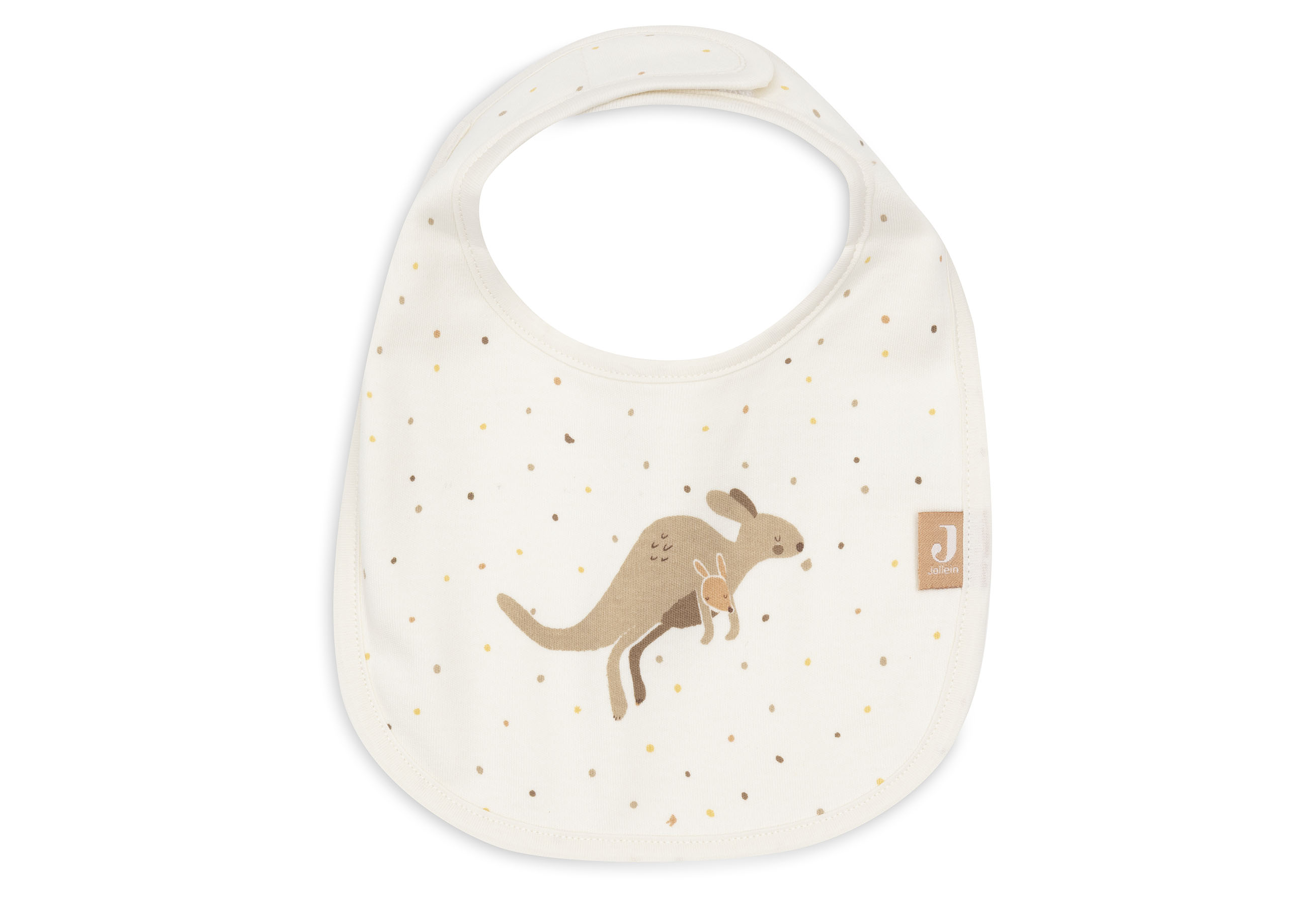 Jollein Bandan Bib Jersey Vattentät Kangaroots (5pack)									 - 5