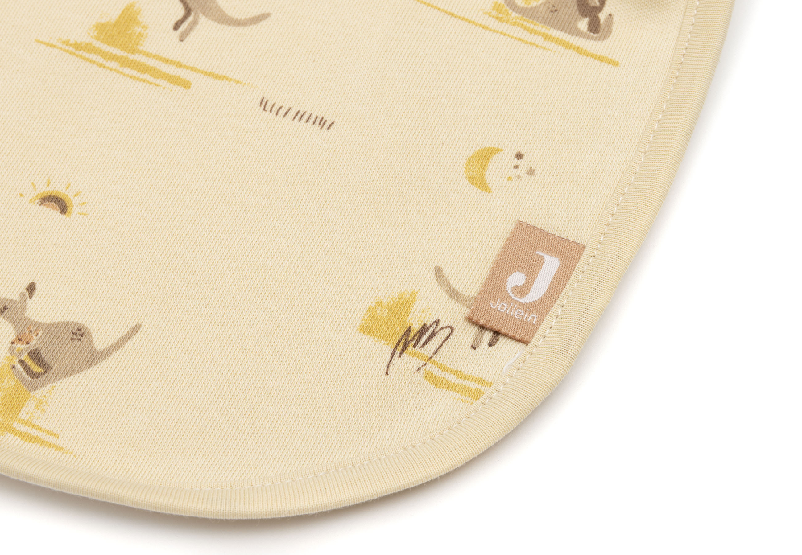 Jollein Bandan Bib Jersey Vattentät Kangaroots (5pack)									 - 2
