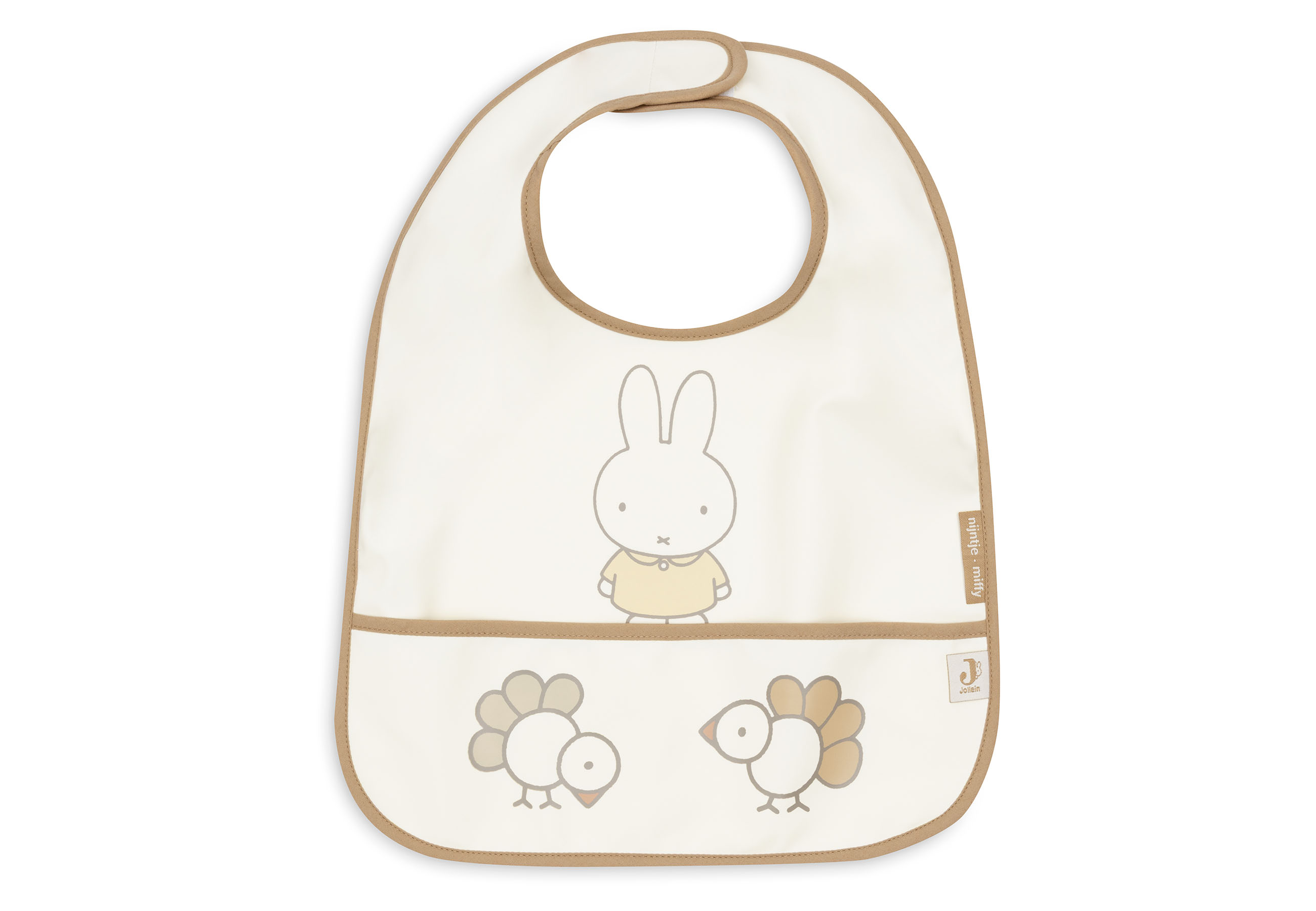 Jollein Haklapp Vattentät Miffy Family Farm (2pack)						 - 3