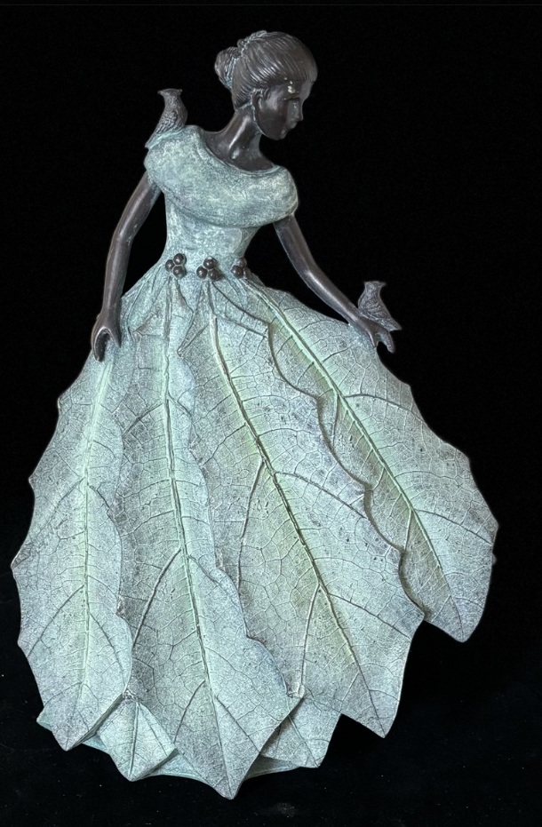 Trädgårdsdam - Flicka - Grön/Turkos - 36x27 cm - 3