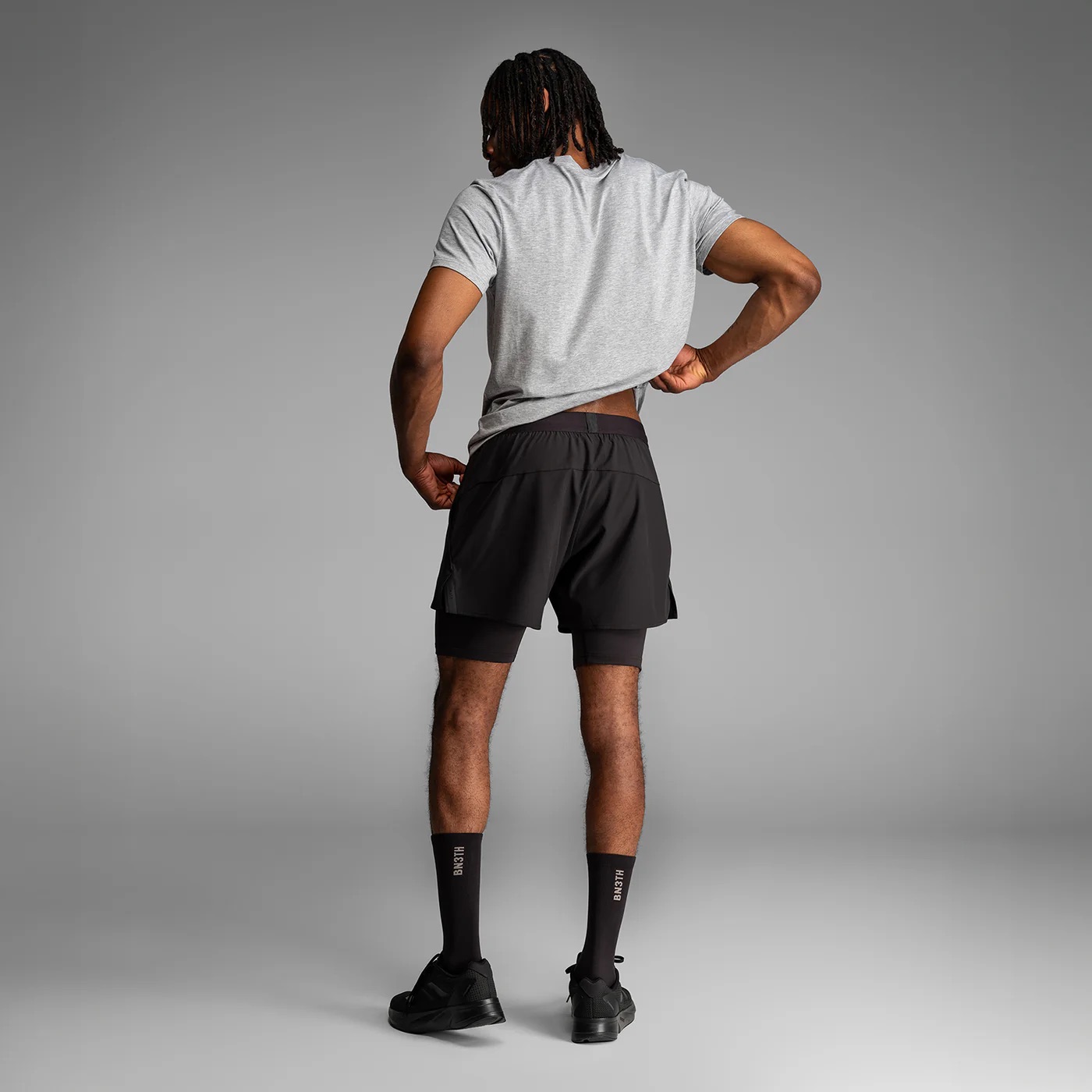 Session Short 2N1 5” - Black - 5