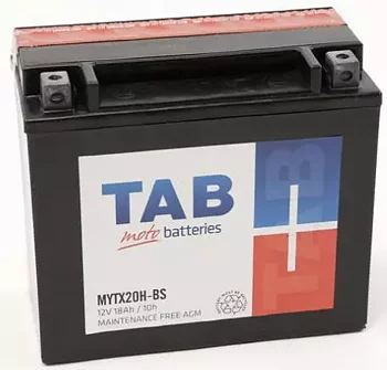 TAB  YTX20H-BS/MYTX20H-BS 12V 18Ah 310A 175x86x154 + -