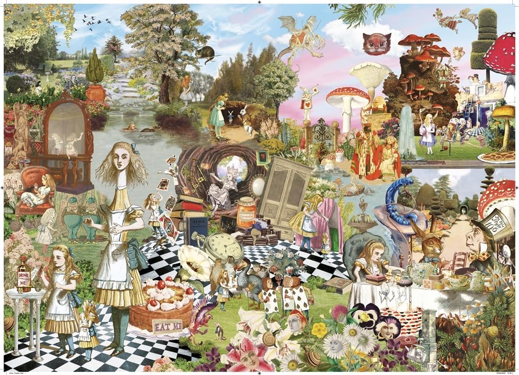 Alice's Adventures, 1000 Piece Puzzle  - 2