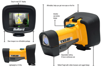 Varmesøkende kamera, Bullard TXS Thermal Imager. Lettvekteren - 8