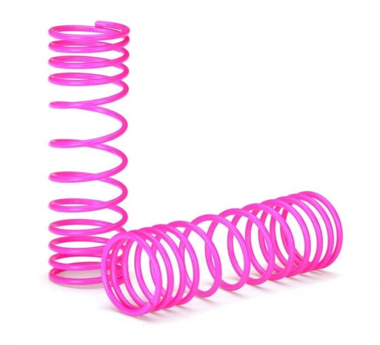 Traxxas Stötdämparfjäder Progressiv Fram Rosa (2)