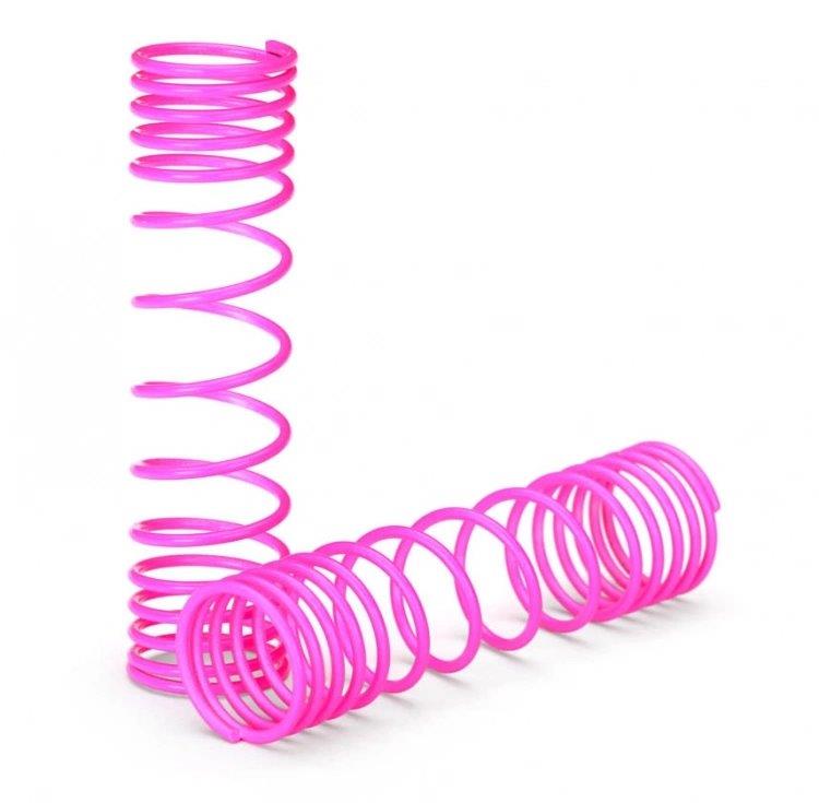 Traxxas Stötdämparfjäder Progressiv Bak Rosa (2)