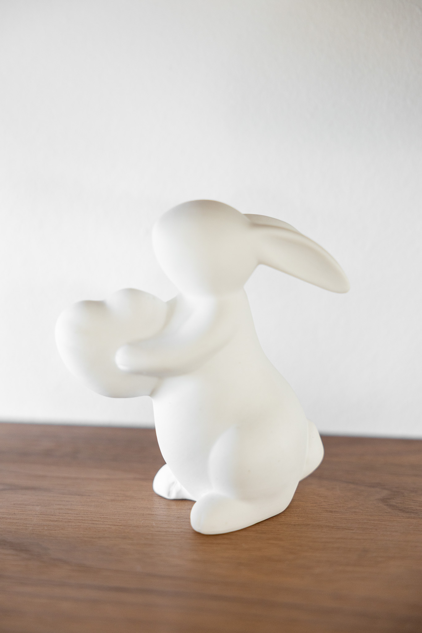 Amelia - Kanin - Hare - Påskpynt - Vit Dekoration - Stor